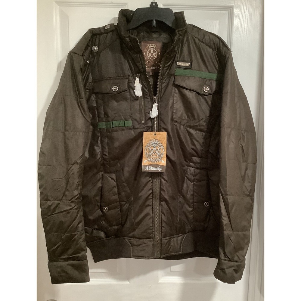 Vntg ABLANCHE New York MENS Sz L Coat Beautiful